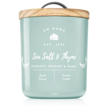 DW Home Farmhouse Sea Salt & Thyme lumânare parfumată