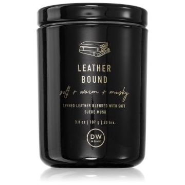 DW Home Prime Leather Bound lumânare parfumată