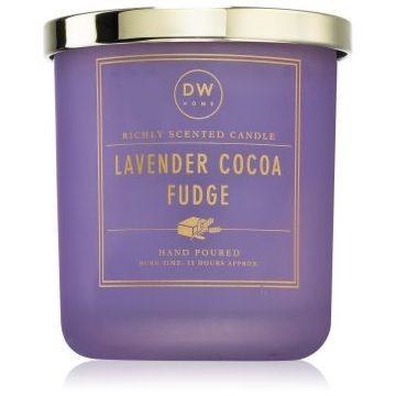 DW Home Signature Lavender Cocoa Fudge lumânare parfumată de firma original