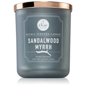 DW Home Signature Sandalwood Myrrh lumânare parfumată ieftin