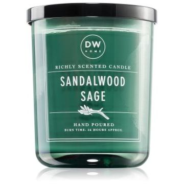 DW Home Signature Sandalwood Sage lumânare parfumată