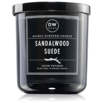 DW Home Signature Sandalwood Suede lumânare parfumată