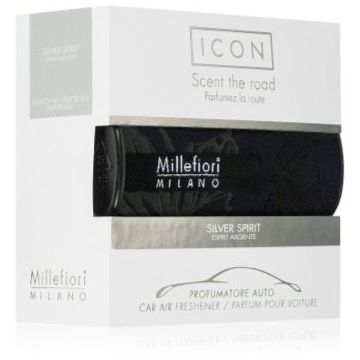 Millefiori Icon Silver Spirit parfum pentru masina