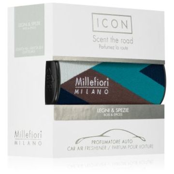 Millefiori Icon Wood & Spices parfum pentru masina III. ieftin