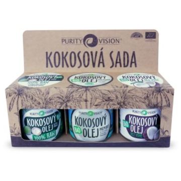 Purity Vision Coconut Set set cadou (cu ulei de cocos)