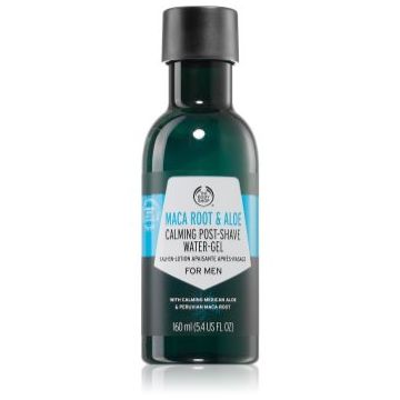 The Body Shop Maca Root & Aloe Calming Post-Shave Water Gel gel după bărbierit cu efect calmant