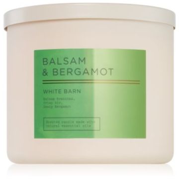 Bath & Body Works Balsam & Bergamot lumânare parfumată de firma original