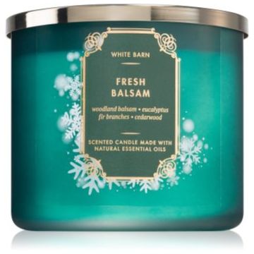 Bath & Body Works Fresh Balsam lumânare parfumată de firma original