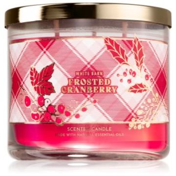 Bath & Body Works Frosted Cranberry lumânare parfumată de firma original