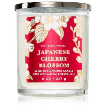 Bath & Body Works Japanese Cherry Blossom lumânare parfumată