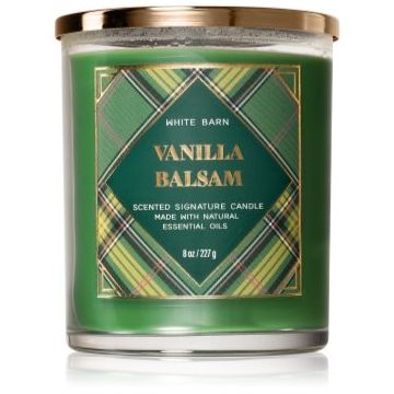 Bath & Body Works Vanilla Balsam lumânare parfumată de firma original