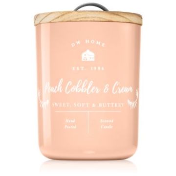 DW Home Farmhouse Peach Cobbler & Cream lumânare parfumată de firma original