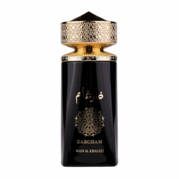 Parfum Zargham Black, Wadi Al Khaleej, apa de parfum 100 ml, barbati de firma original