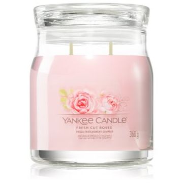 Yankee Candle Fresh Cut Roses lumânare parfumată