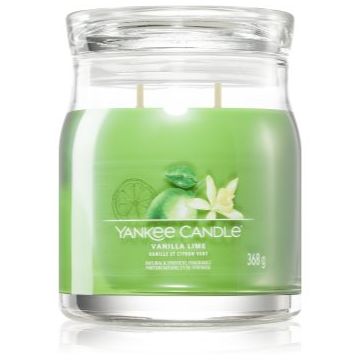 Yankee Candle Vanilla Lime lumânare parfumată Signature de firma original