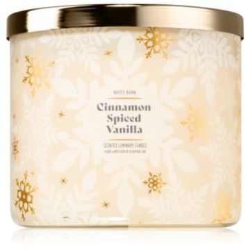 Bath & Body Works Cinnamon Spiced Vanilla lumânare parfumată ieftin