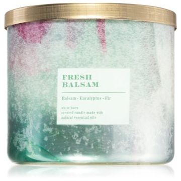 Bath & Body Works Fresh Balsam lumânare parfumată de firma original