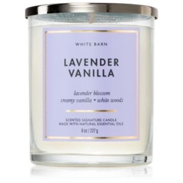 Bath & Body Works Lavender Vanilla lumânare parfumată ieftin