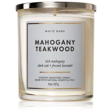 Bath & Body Works Mahogany Teakwood lumânare parfumată de firma original