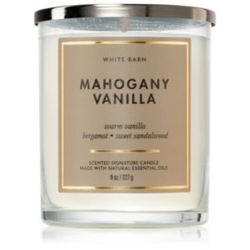 Bath & Body Works Mahogany Vanilla lumânare parfumată de firma original