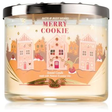 Bath & Body Works Merry Cookie lumânare parfumată de firma original