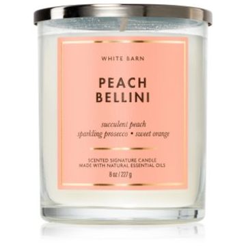 Bath & Body Works Peach Bellini lumânare parfumată