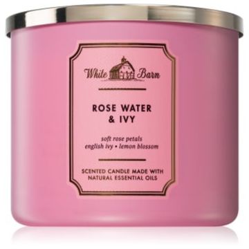 Bath & Body Works Rose Water & Ivy lumânare parfumată de firma original