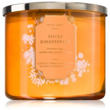 Bath & Body Works Spiced Gingerbread lumânare parfumată de firma original