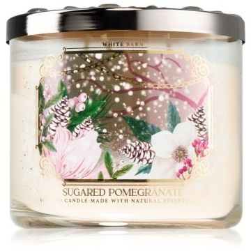 Bath & Body Works Sugared Pomegranate lumânare parfumată de firma original