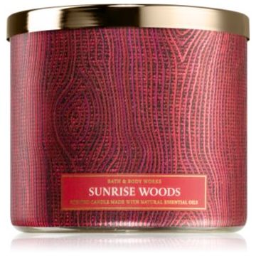 Bath & Body Works Sunrise Woods lumânare parfumată ieftin