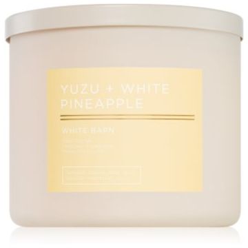 Bath & Body Works Yuzu + White Pineapple lumânare parfumată de firma original