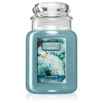 Country Candle Blue Spruce lumânare parfumată