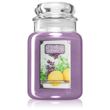 Country Candle Lemon Lavender lumânare parfumată