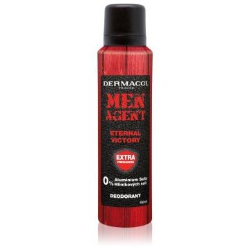 Dermacol Men Agent Eternal Victory Deodorant Spray fara continut de aluminiu pentru barbati