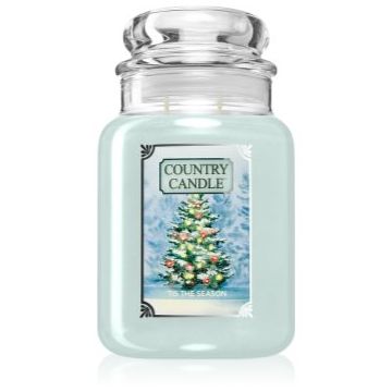 Country Candle 'Tis The Season lumânare parfumată de firma original