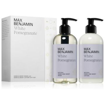 MAX Benjamin White Pomegranate set cadou