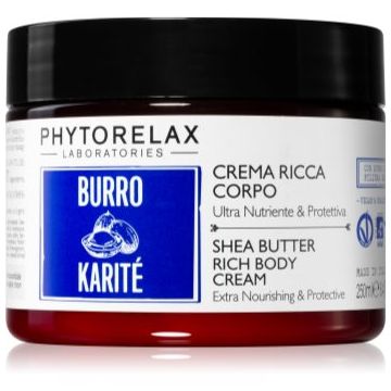 Phytorelax Laboratories Shea Butter crema de corp nutritiva unt de shea de firma originala