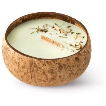 Tropicandle Lemongrass & Ginger lumânare parfumată cu fitil din lemn ieftin