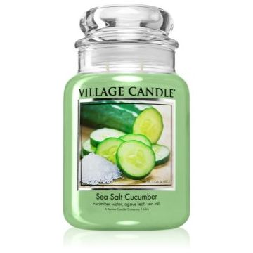 Village Candle Sea Salt Cucumber lumânare parfumată de firma original