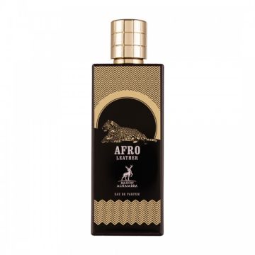 Apa de Parfum Afro Leather Maison Alhambra Unisex - 80ml