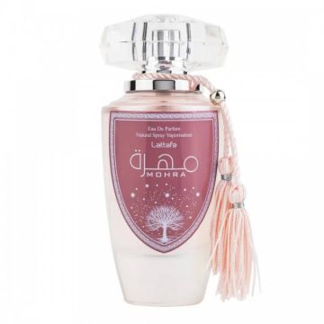 Apa de Parfum Mohra Silky Rose Lattafa Femei - 100ml ieftin