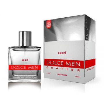 Apa de Parfum pentru Barbati - Chatler EDP Dolce Men Sport, 100 ml