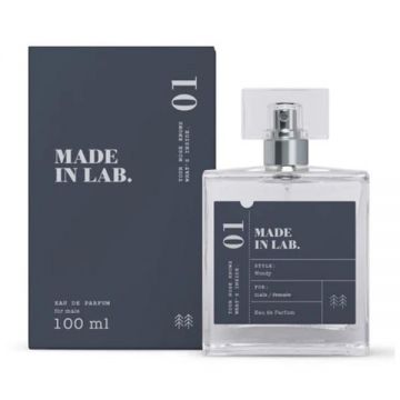 Apa de Parfum pentru Barbati - Made in Lab EDP No.01, 100 ml ieftina