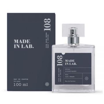 Apa de Parfum pentru Barbati - Made in Lab EDP No.108, 100 ml ieftina