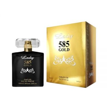 Apa de Parfum pentru Femei - Chatler EDP 585 Gold Lady, 100 ml de firma originala