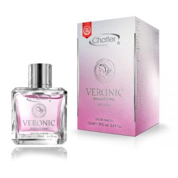 Apa de Parfum pentru Femei - Chatler EDP Veronic Bright Pink Woman, 100 ml de firma originala