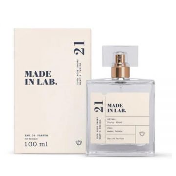 Apa de Parfum pentru Femei - Made in Lab EDP No. 21, 100 ml de firma originala