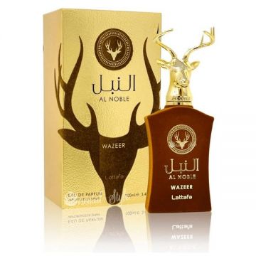 Apa de Parfum Unisex - Lattafa Perfumes EDP Al Noble Wazeer, 100 ml ieftin