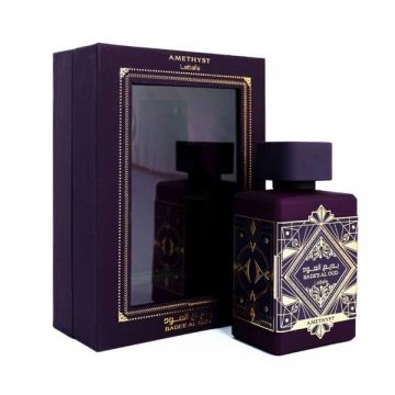 Apa de Parfum Unisex - Lattafa Perfumes EDP Bade'e Al Oud Amethyst, 100 ml de firma original