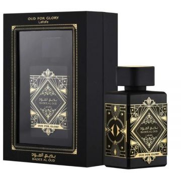 Apa de Parfum Unisex - Lattafa Perfumes EDP Bade'e Al Oud - Oud for Glory, 100 ml ieftin